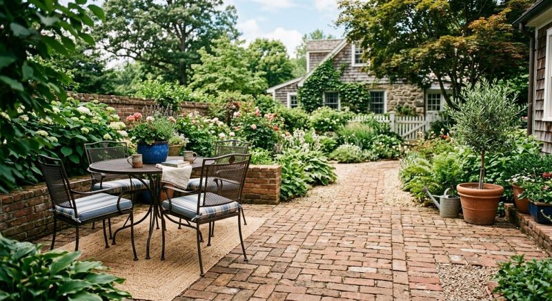 Patio Brick Installation in Nashua, NH